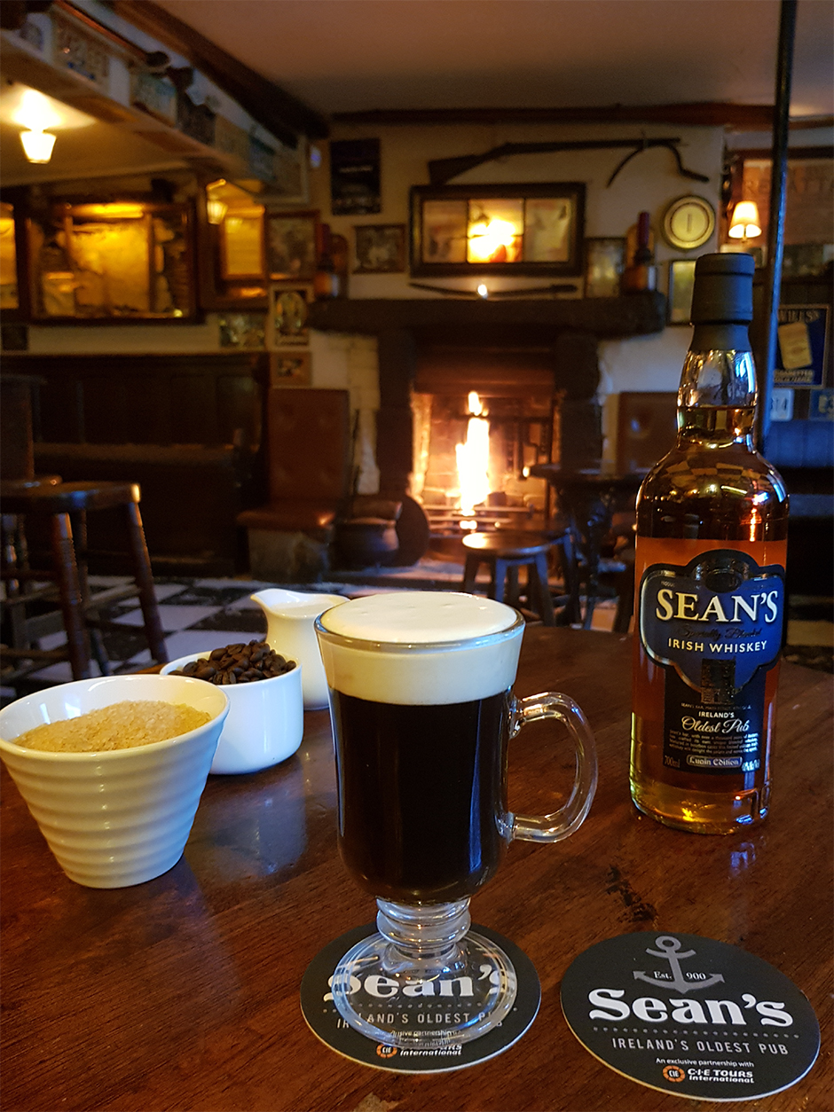 Irish Coffee at Sean's Bar