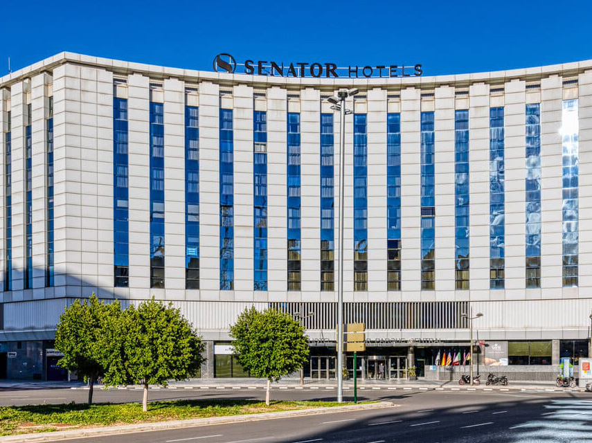 The modern Senator Parque Central hotel