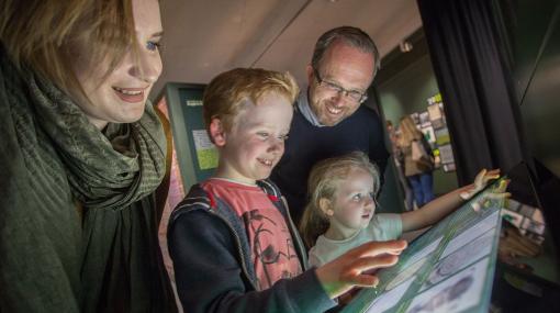 Family at the GPO Museum